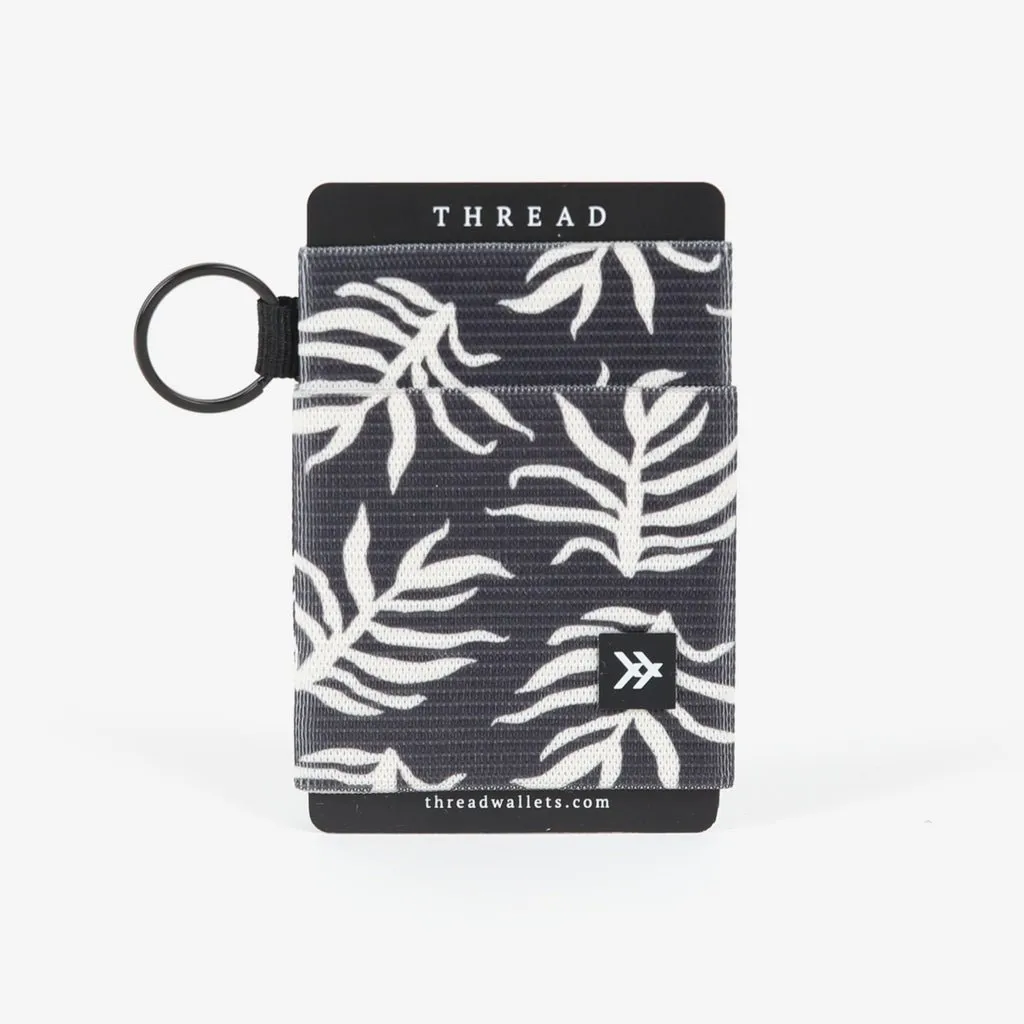"Palms" Thread Elastic Wallet