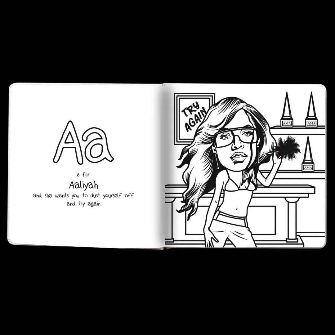 RAISED ON HIP HOP COLOURING BOOK