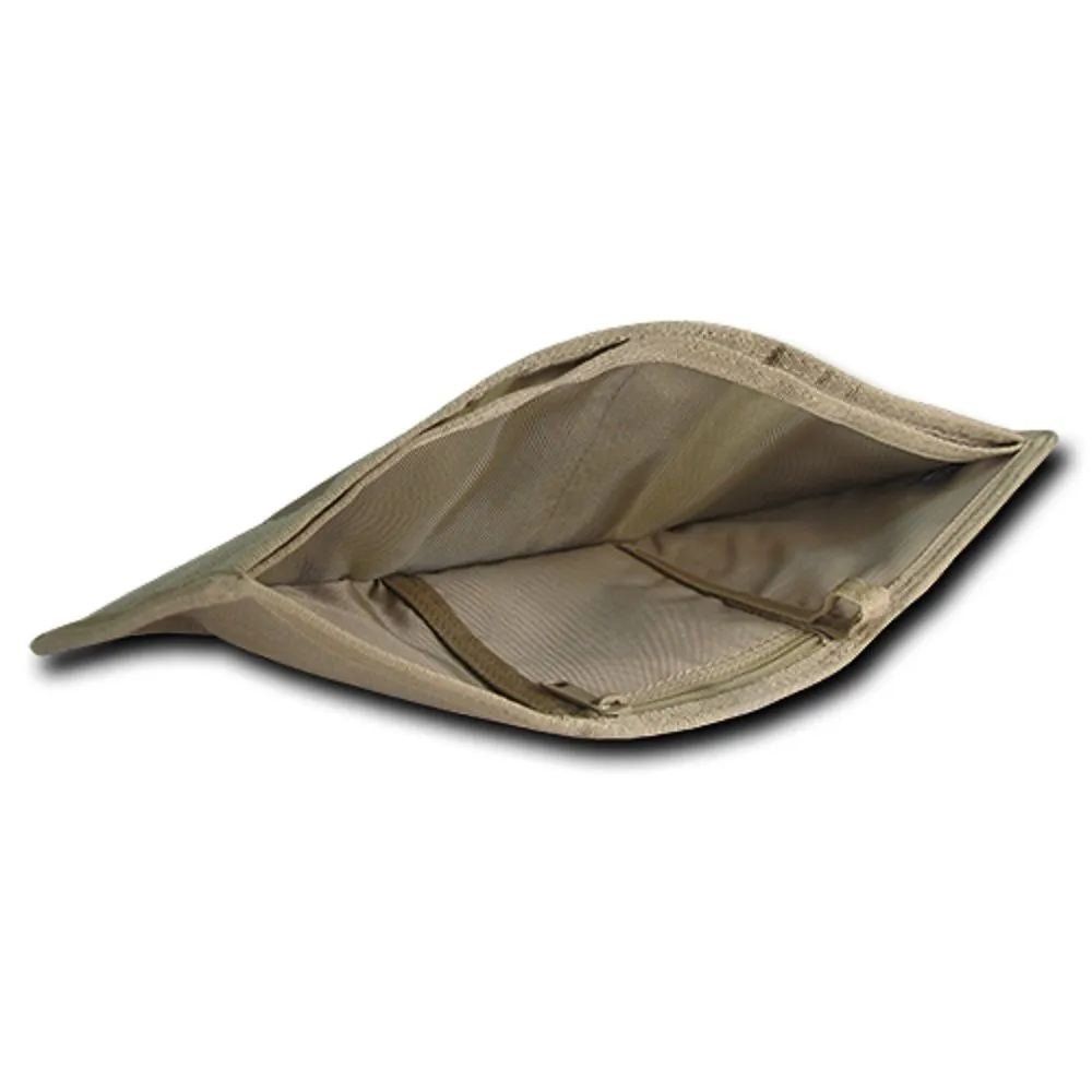 RapDom USA Tonal Khaki American Flag Tactical Tri-Fold Wallet