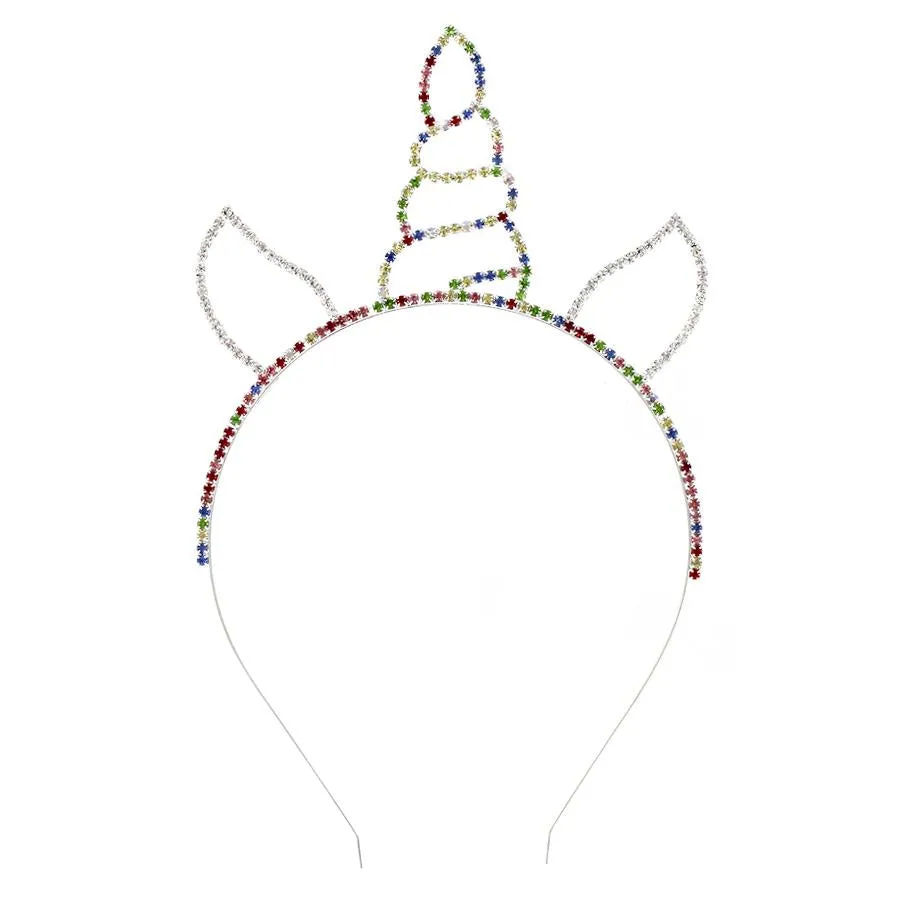 Rhinestone Unicorn Headband