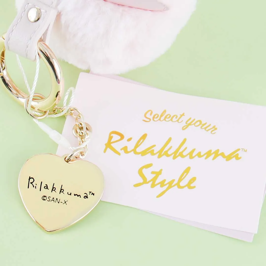 Rilakkuma Style Fluffy Bag Charm