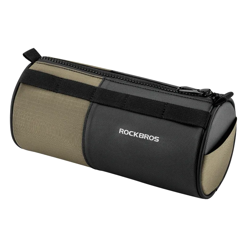 ROCKBROS 1.7L Reflective Handlebar Bag – Portable Waterproof Bicycle Front Bag with Shoulder Strap