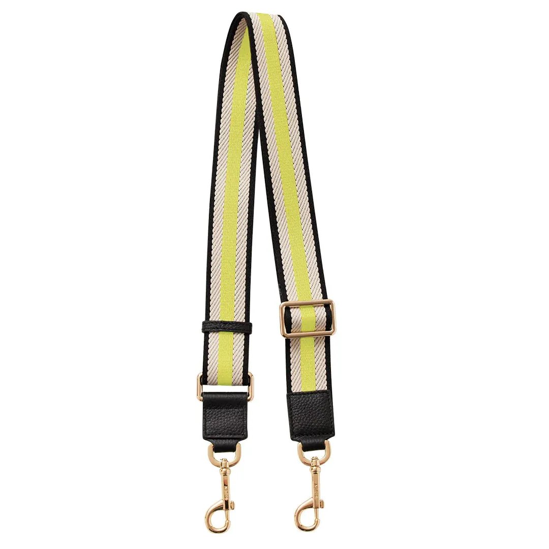 Saben Feature Strap Webbing Citrine and Black