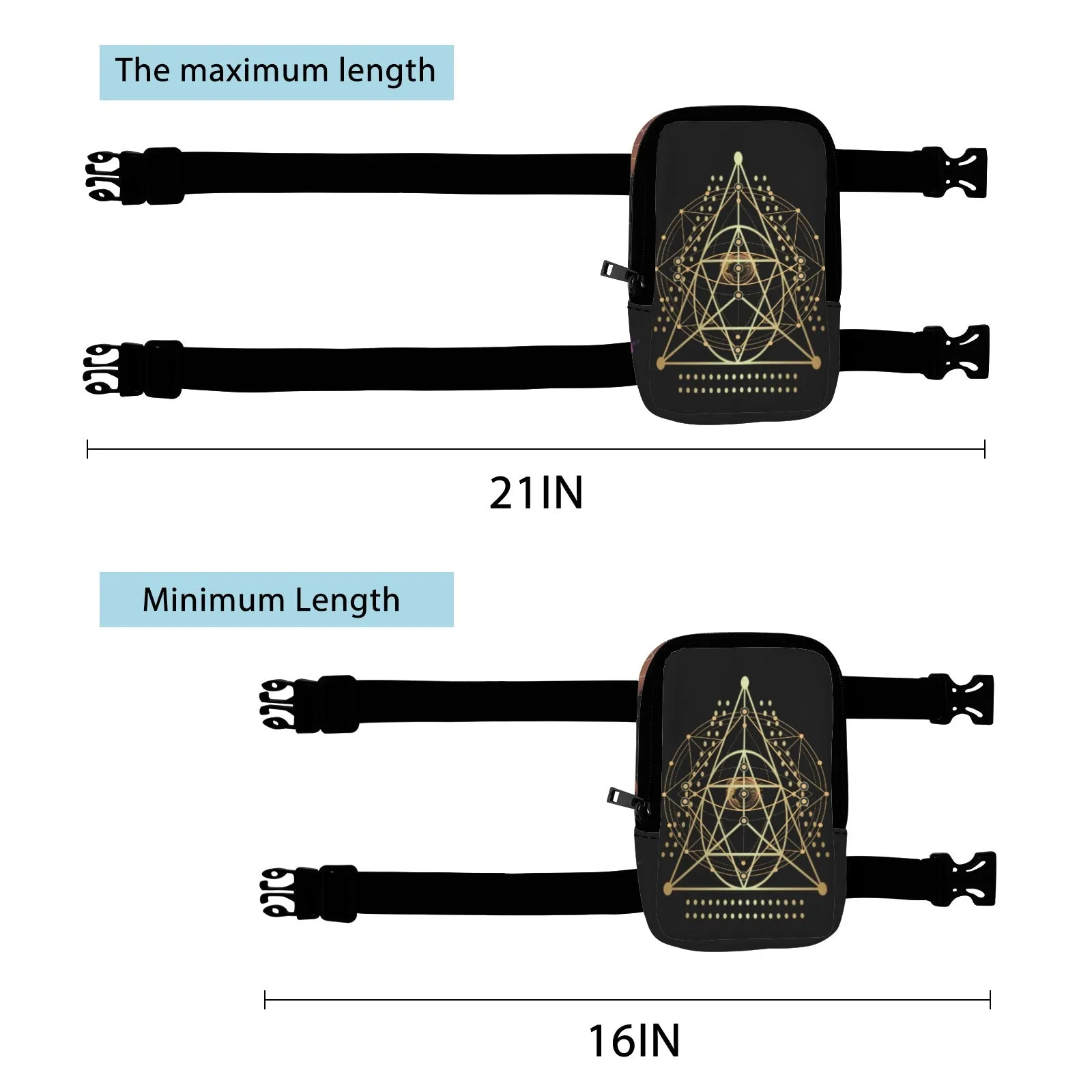 Sacred Thoughts Thigh Bag Thigh Bag