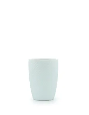 Salt&Pepper Suds Emboss Tumbler White 8x11cm