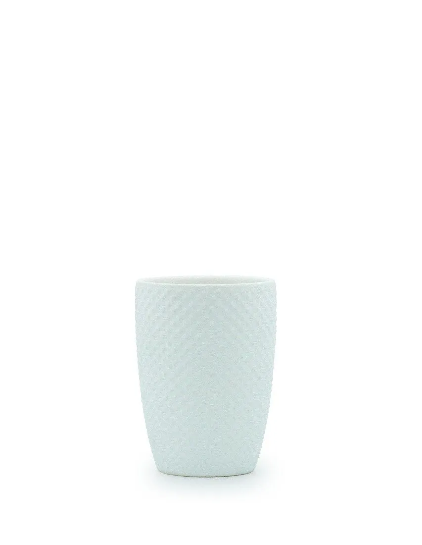 Salt&Pepper Suds Emboss Tumbler White 8x11cm