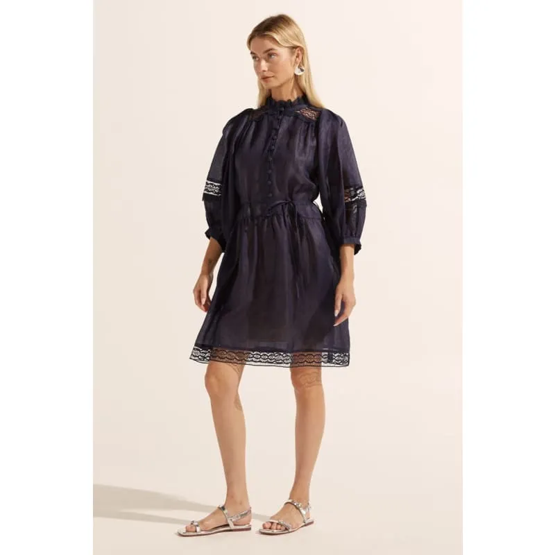 Salute Dress | Indigo