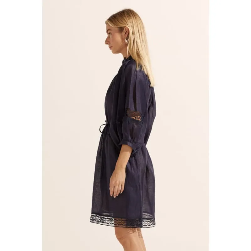 Salute Dress | Indigo