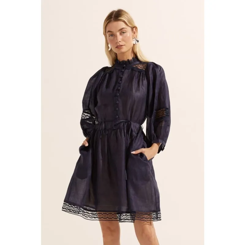 Salute Dress | Indigo