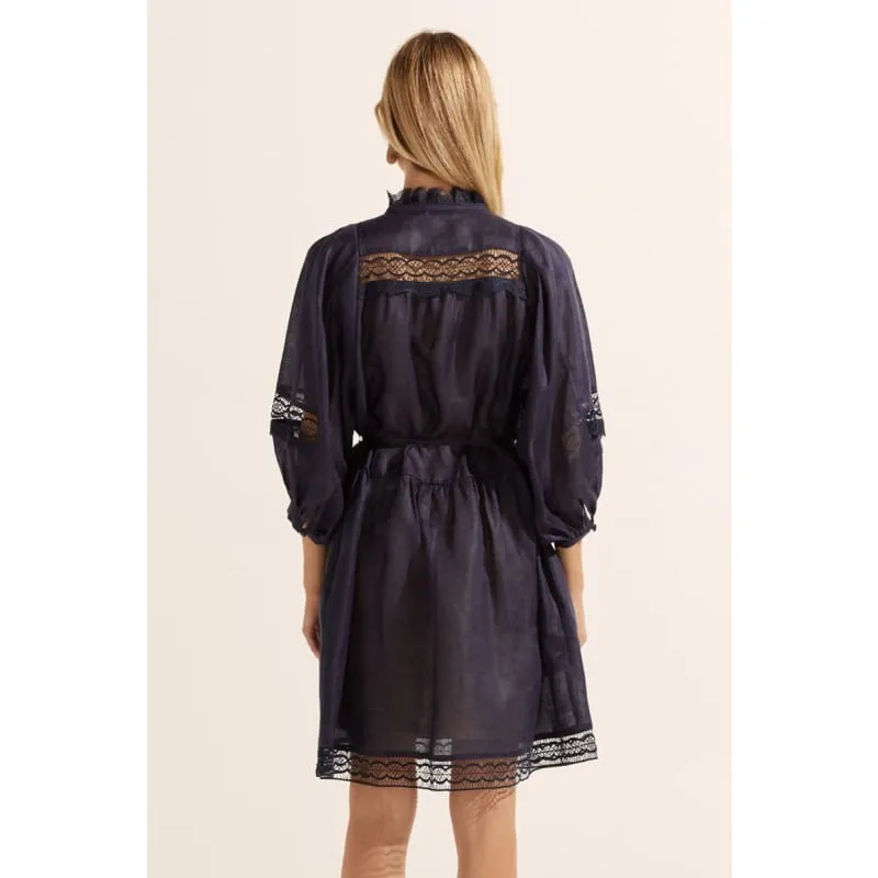 Salute Dress | Indigo