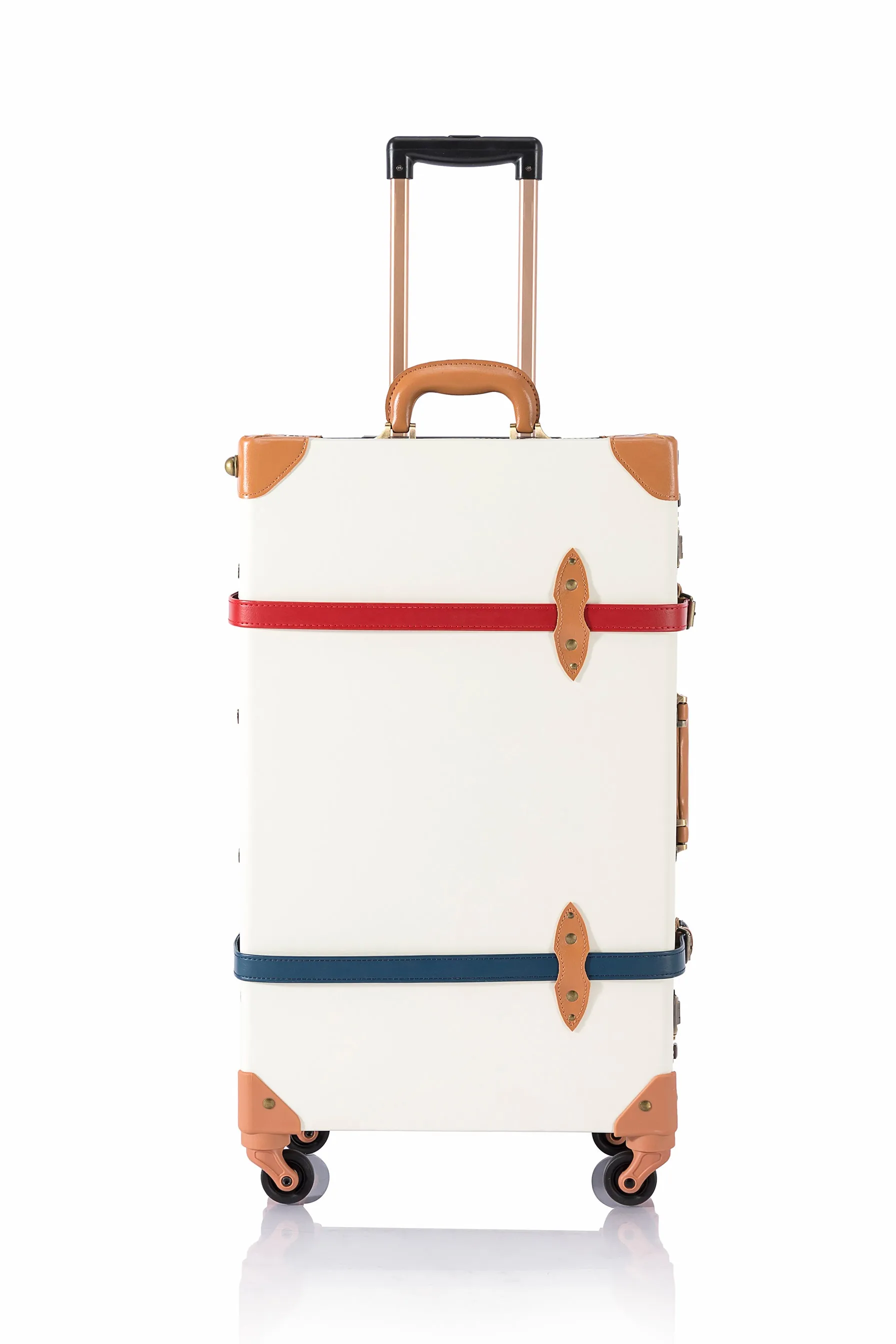 SarahFace Spinner Suitcase - Pearl/Green's