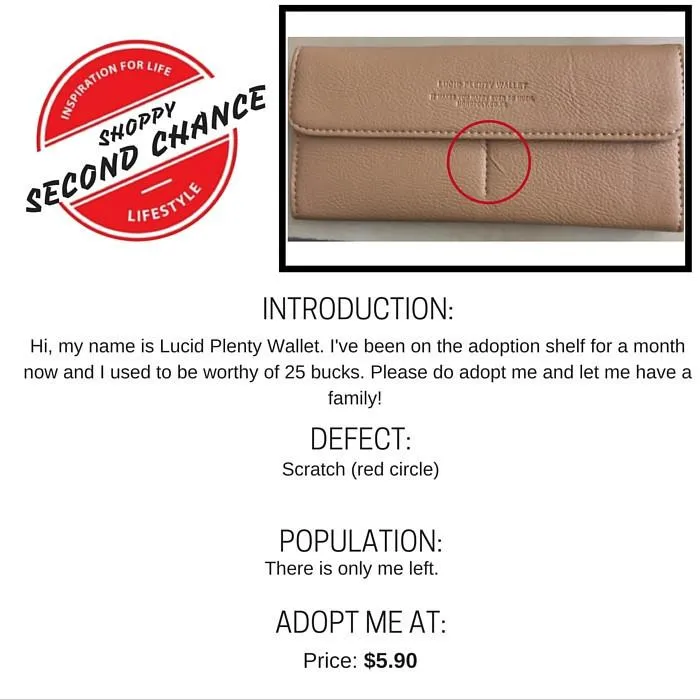 [SECOND CHANCE] Lucid Plenty Wallet