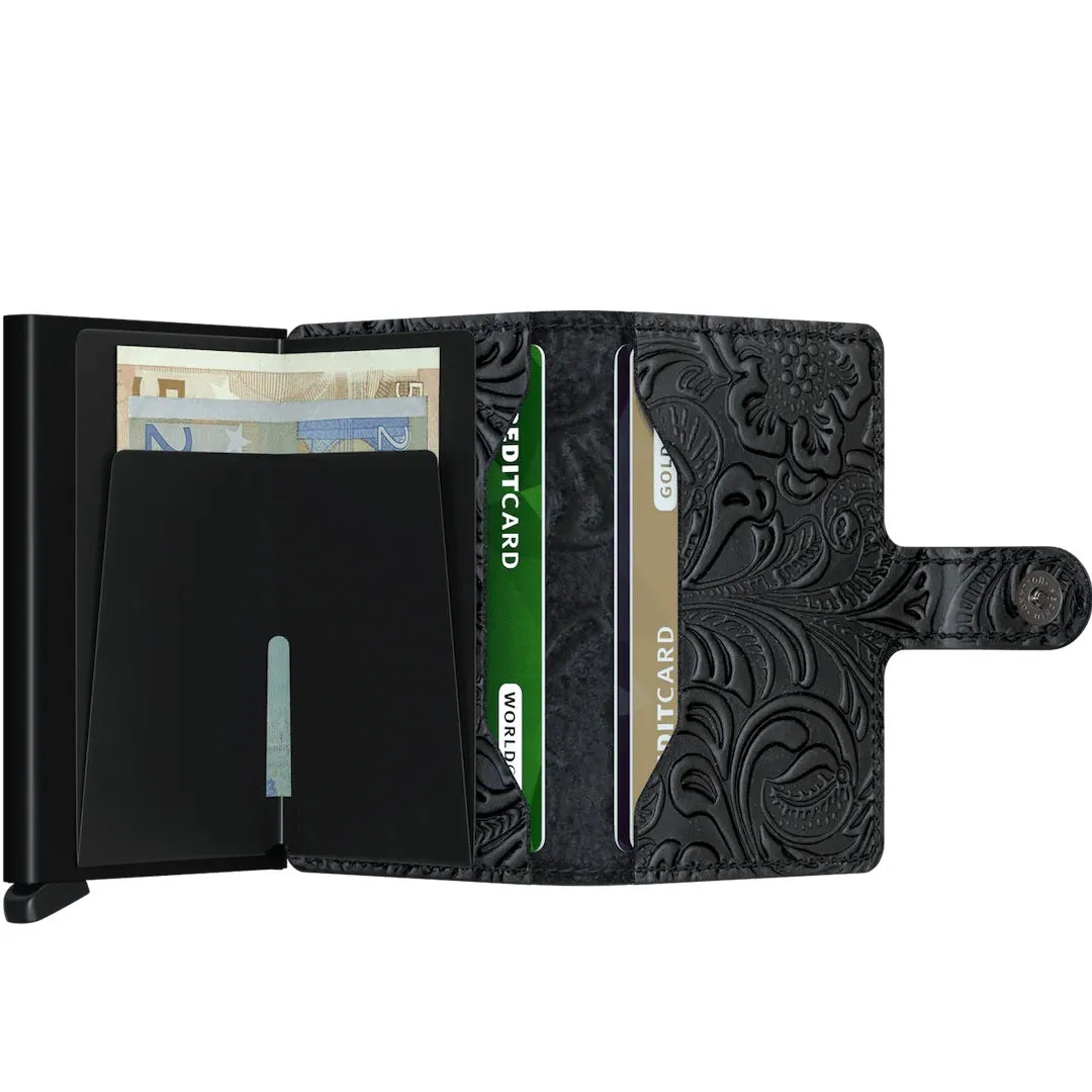 Secrid Miniwallet Ornament Black