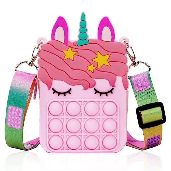 Shoulder Bag Fidget Toys Pop Fidget Backpack Toy
