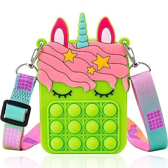 Shoulder Bag Fidget Toys Pop Fidget Backpack Toy