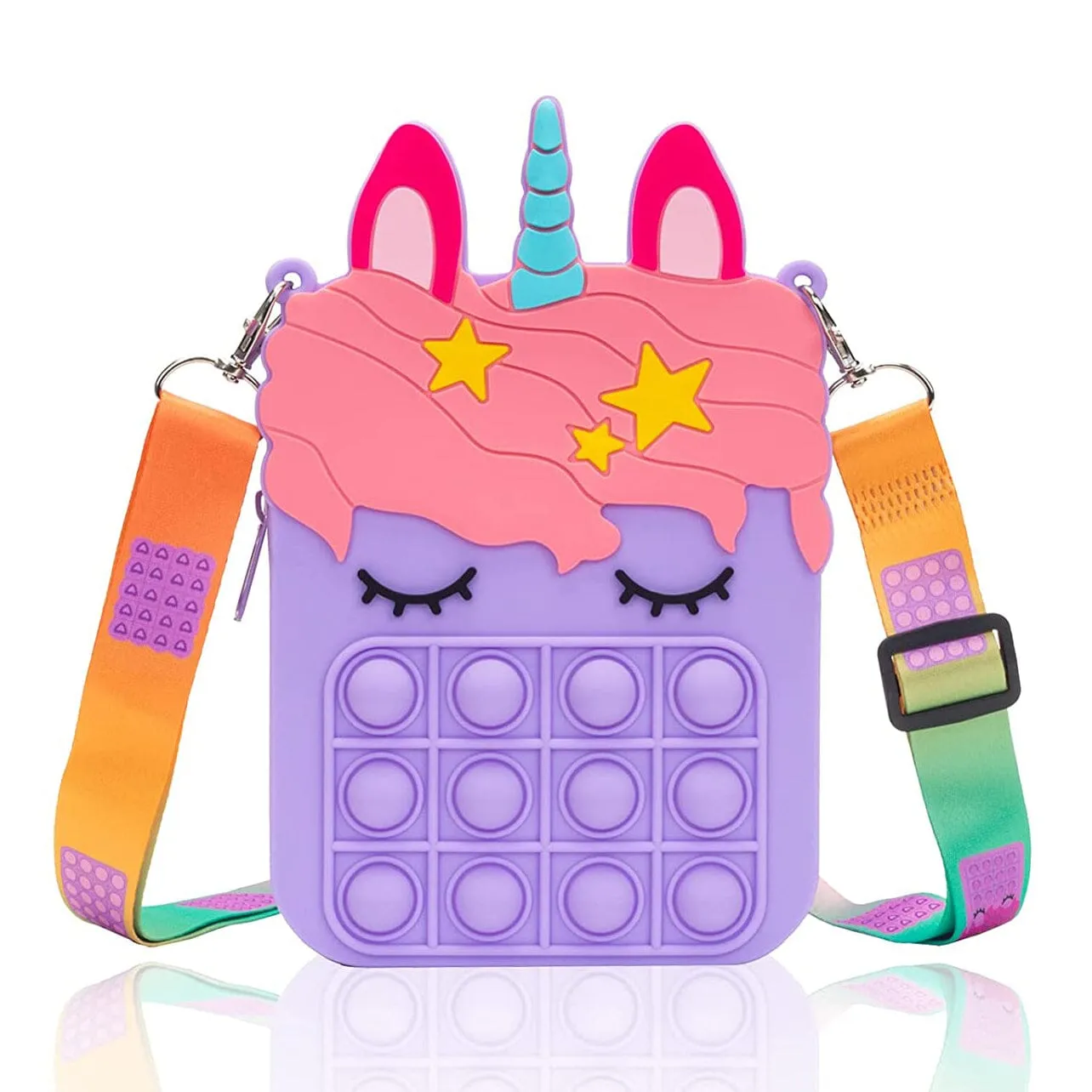 Shoulder Bag Fidget Toys Pop Fidget Backpack Toy
