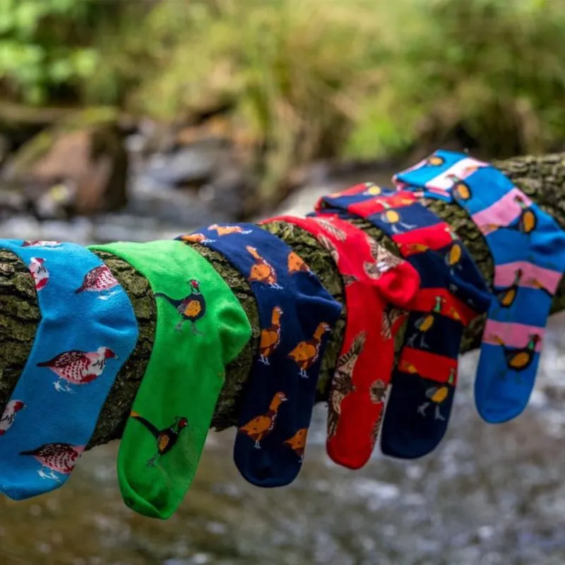 Shuttle Socks - Green Pheasant UK 8-12