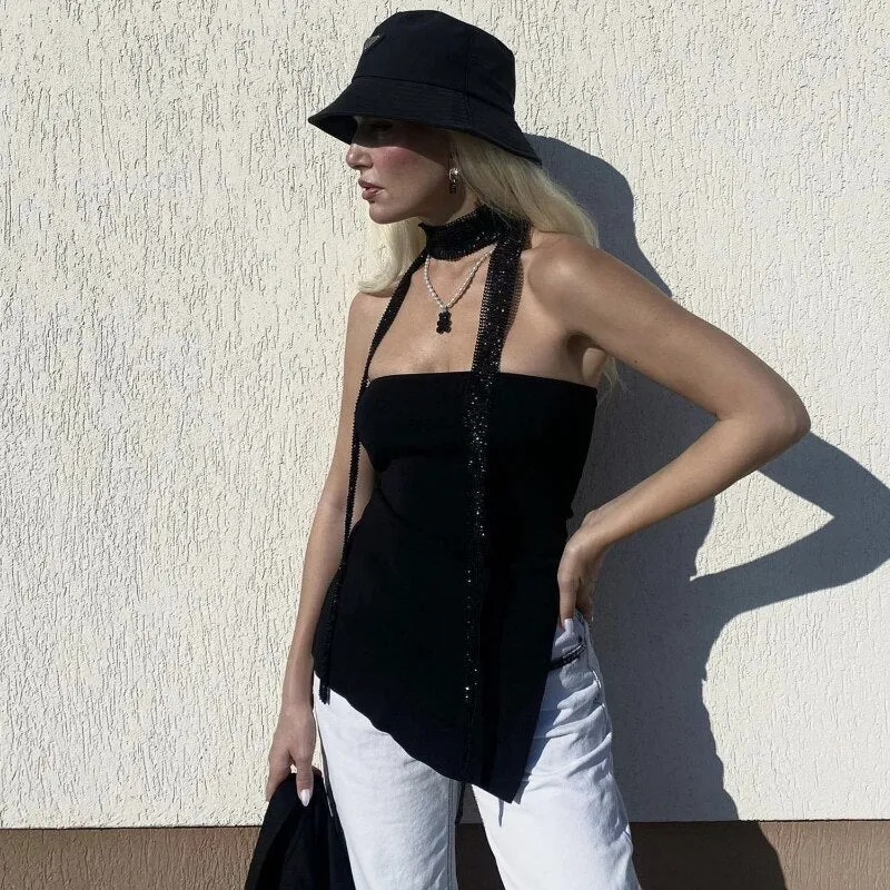 Side Slit Stylish Tube Top