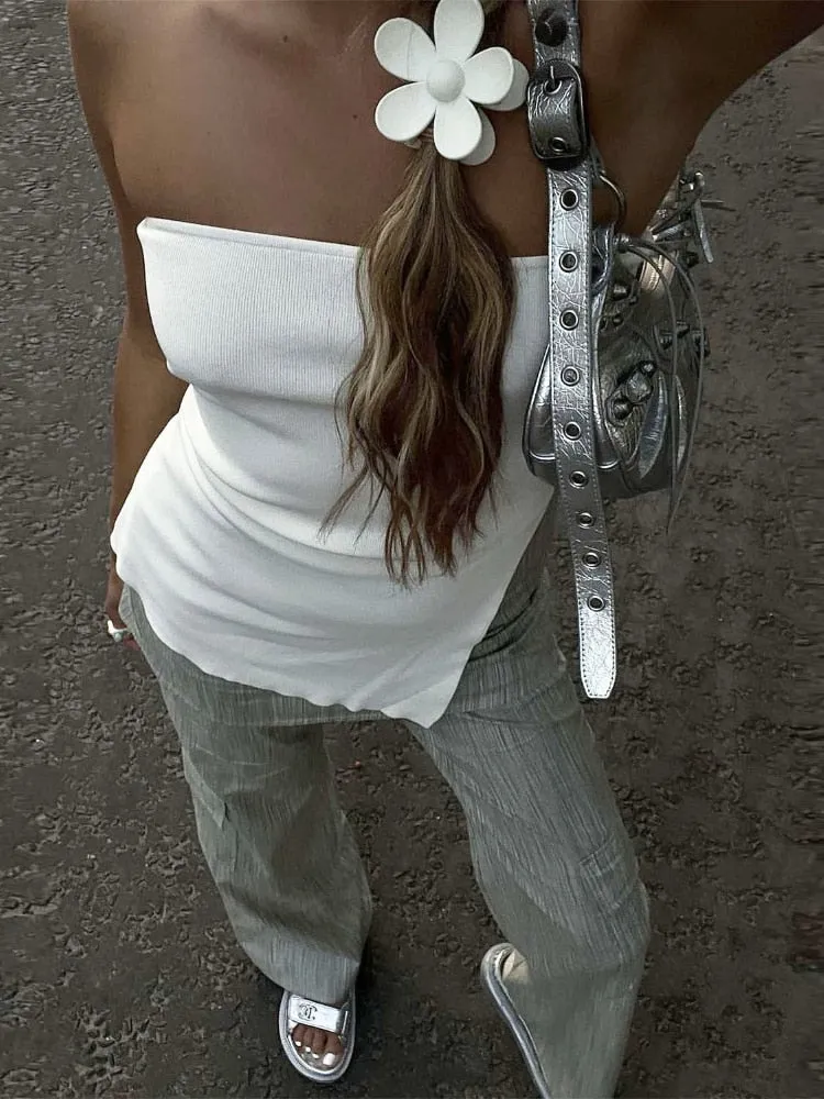 Side Slit Stylish Tube Top