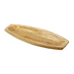 SM BOAT SHAPED PLATTER