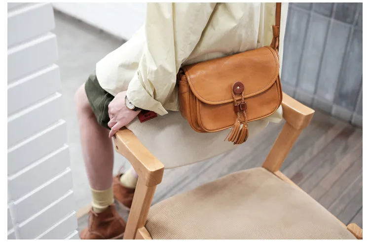 Small Leather Crossbody Purse Leather Satchel Purse