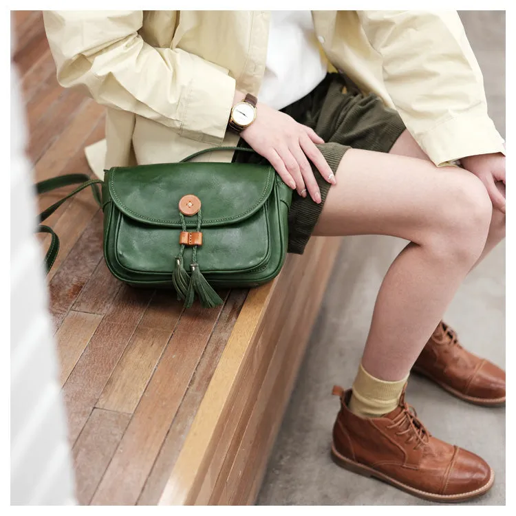 Small Leather Crossbody Purse Leather Satchel Purse