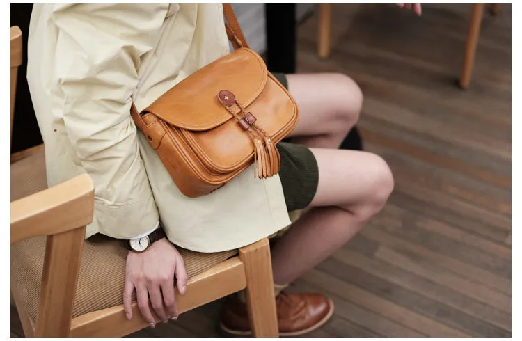 Small Leather Crossbody Purse Leather Satchel Purse