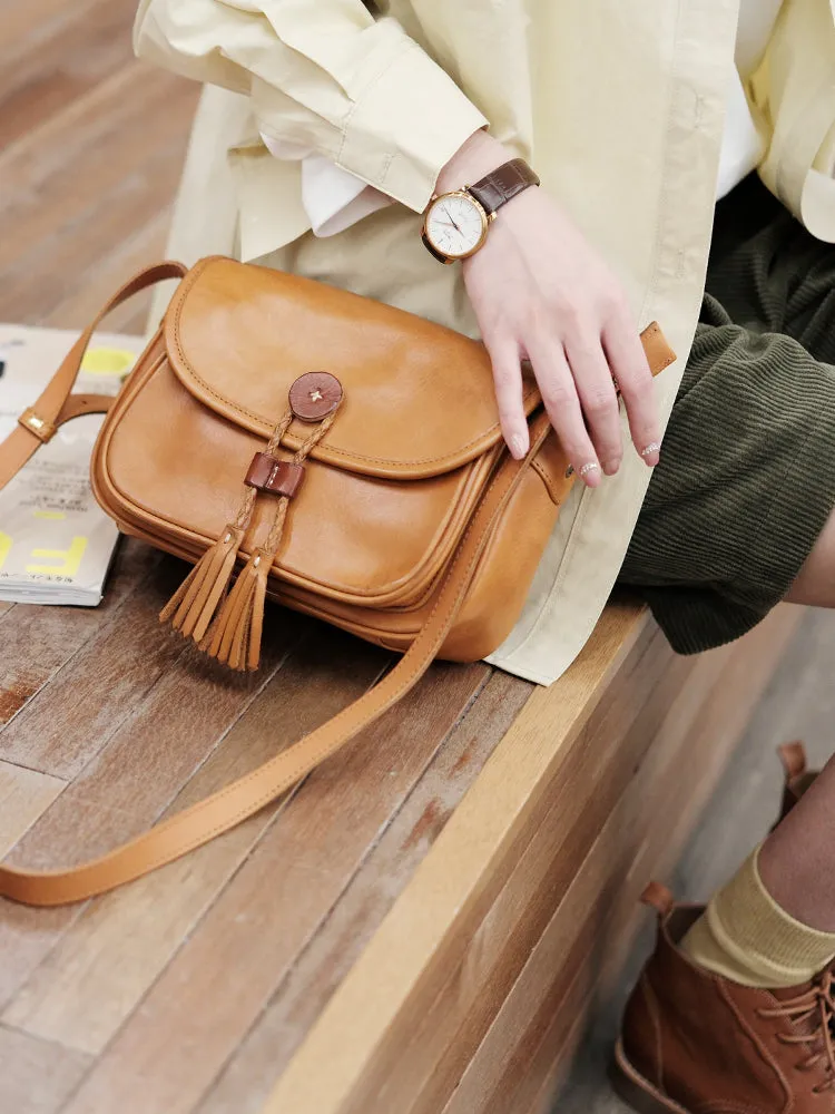 Small Leather Crossbody Purse Leather Satchel Purse