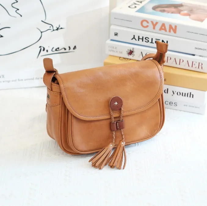 Small Leather Crossbody Purse Leather Satchel Purse