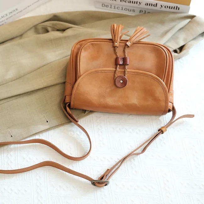 Small Leather Crossbody Purse Leather Satchel Purse