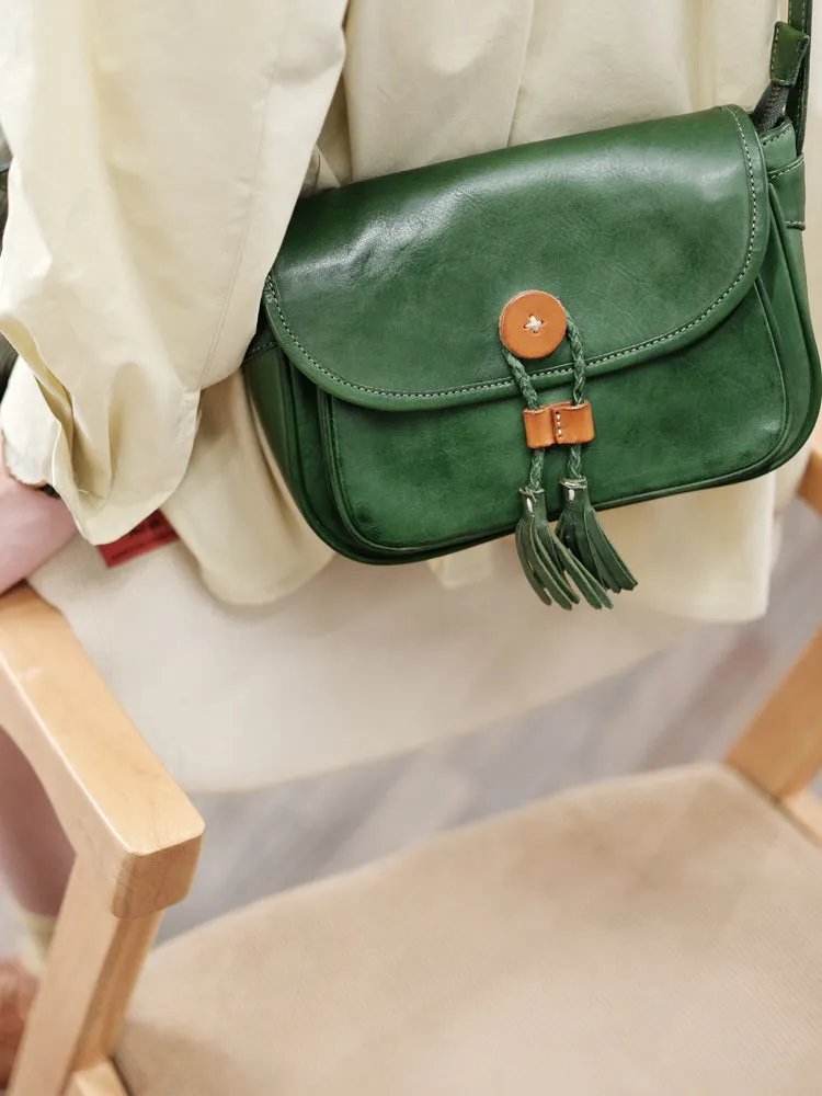 Small Leather Crossbody Purse Leather Satchel Purse