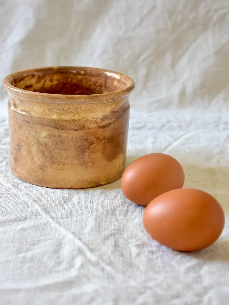 Small Opaque de Sarreguemines pot