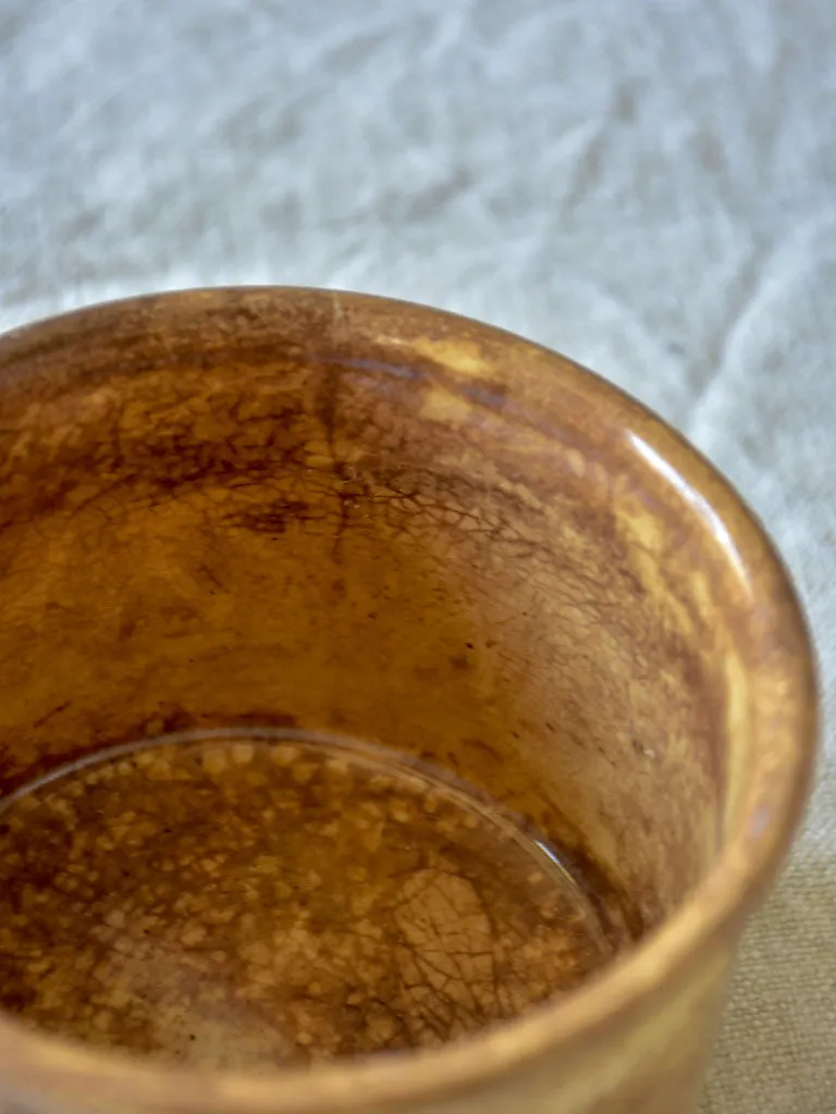 Small Opaque de Sarreguemines pot