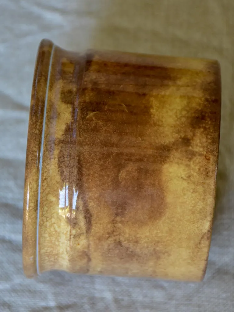 Small Opaque de Sarreguemines pot