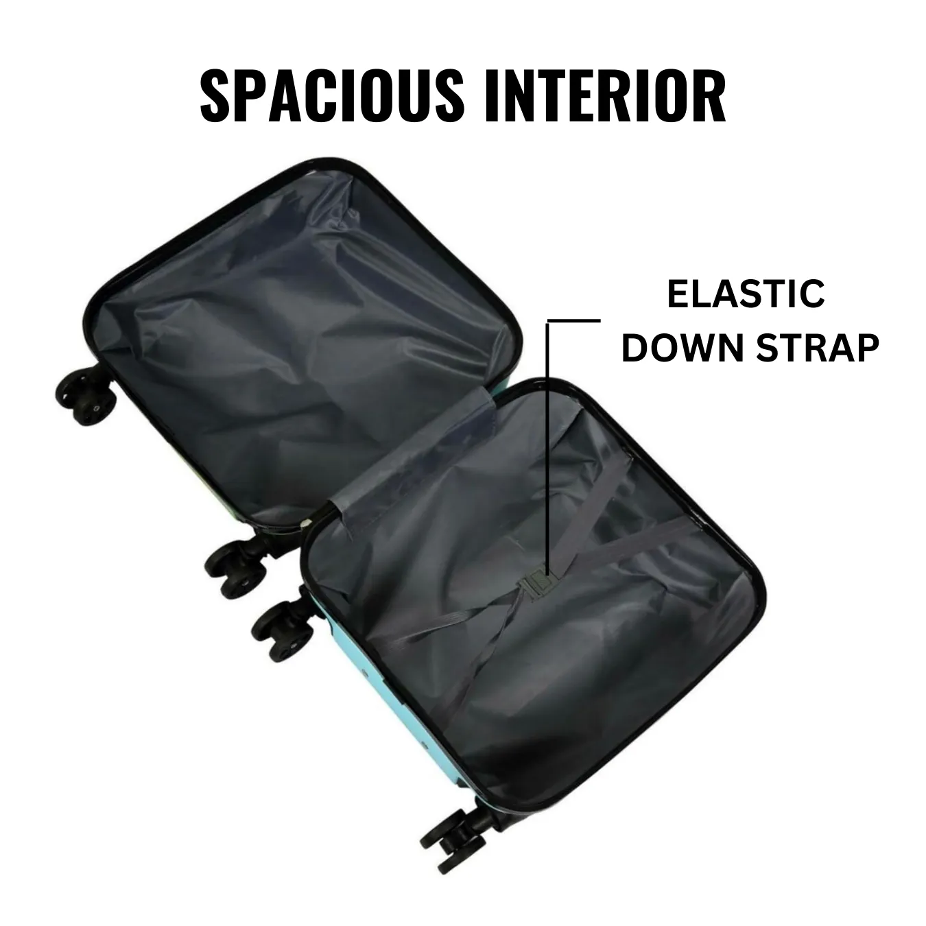 Snow Princess Cabin Trolley Bag/Suitcase