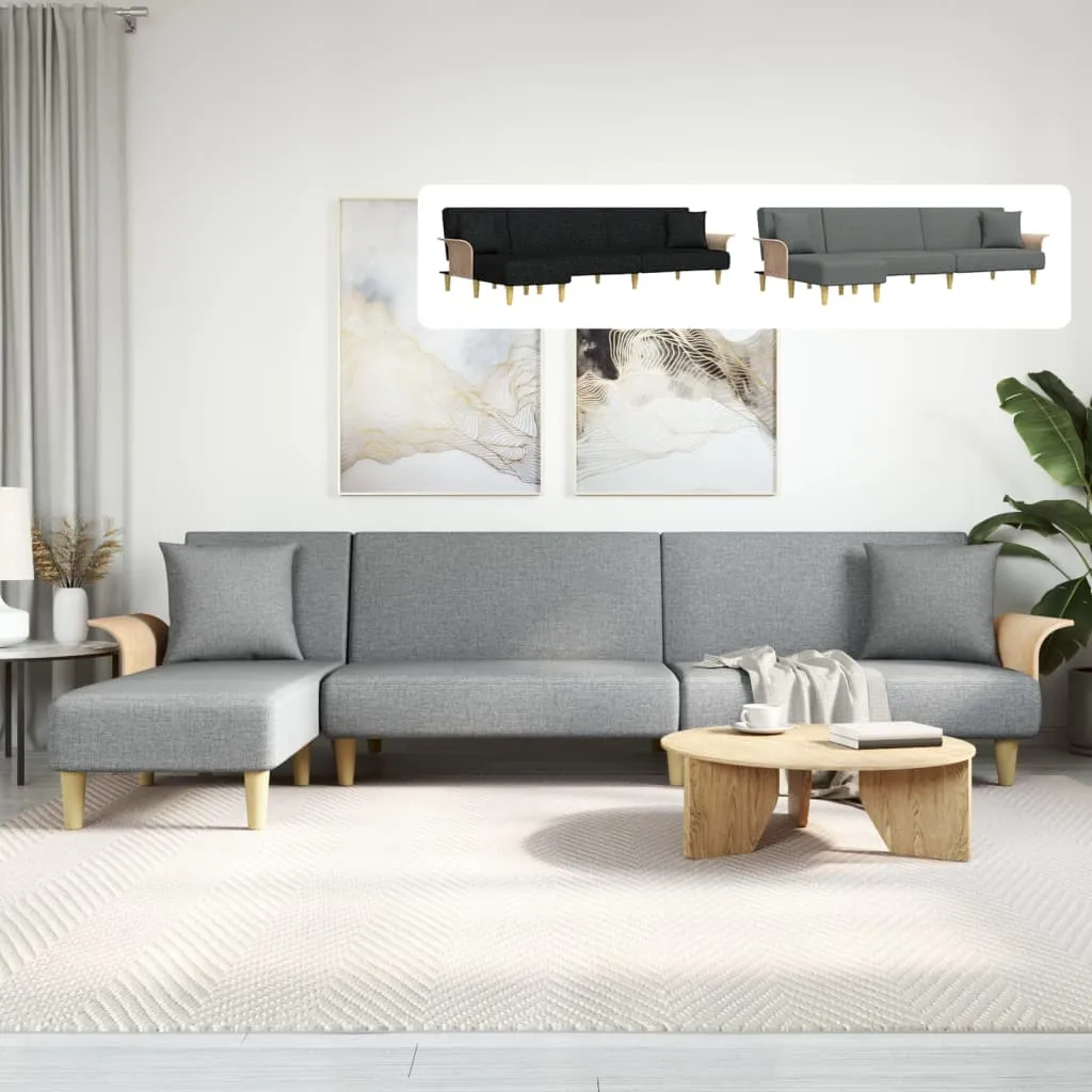 Sofa Bed Sleeper Sofa Settee Pull Out Couch for Living Room Fabric