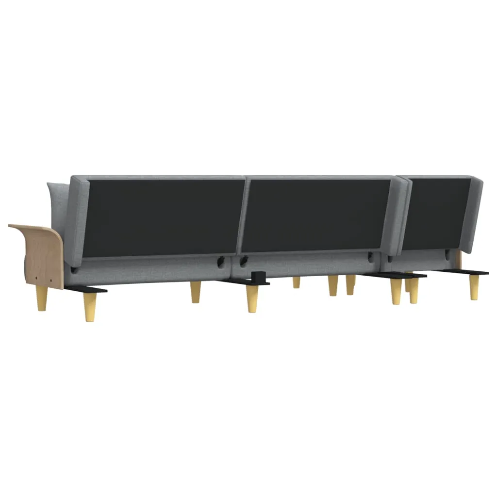 Sofa Bed Sleeper Sofa Settee Pull Out Couch for Living Room Fabric