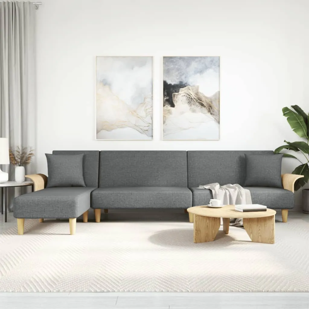 Sofa Bed Sleeper Sofa Settee Pull Out Couch for Living Room Fabric