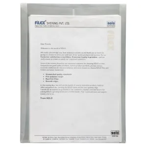 Solo Document Bag - A4 String Closure (Pack Of 2)