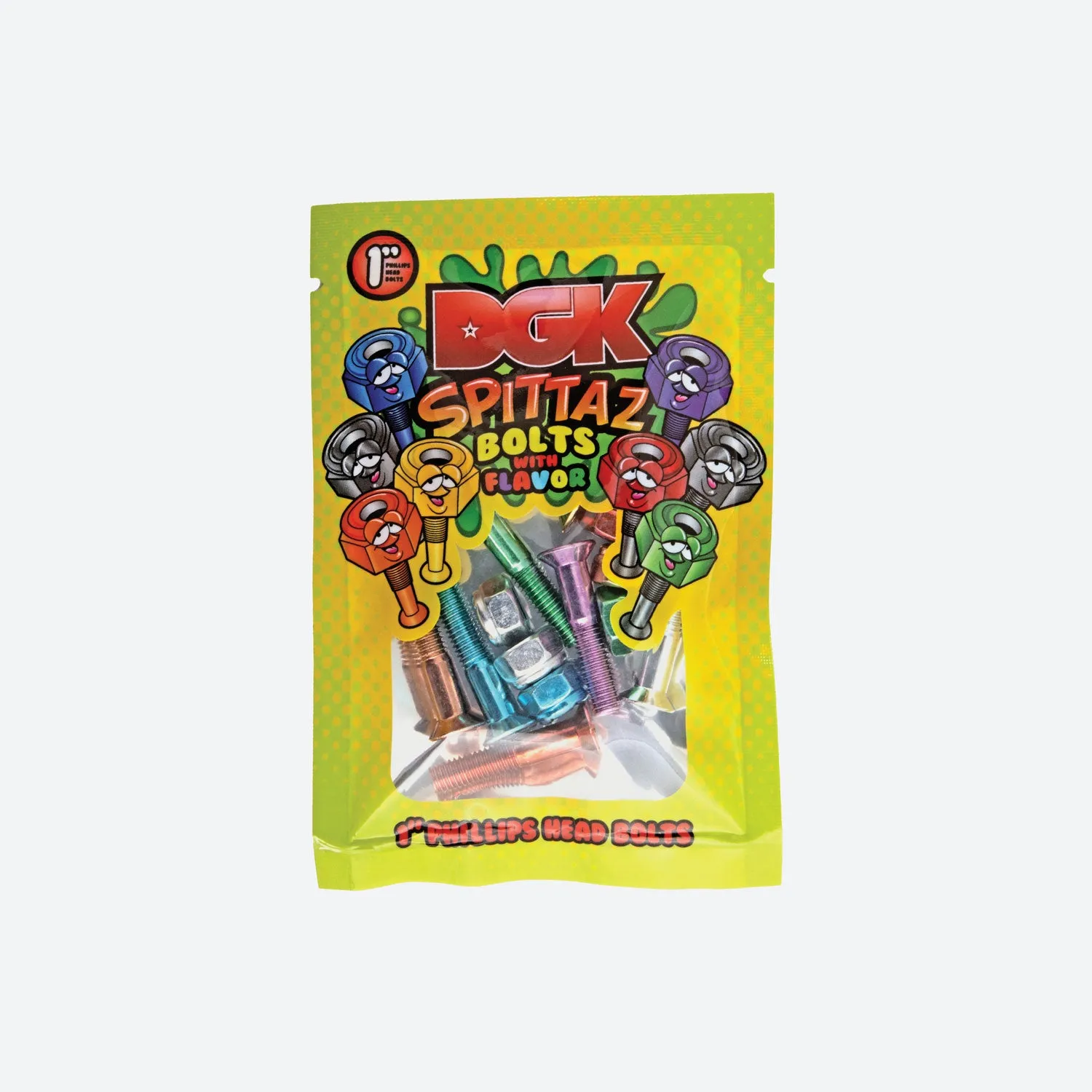 Spittaz 1" Colored Bolts (1 pack)