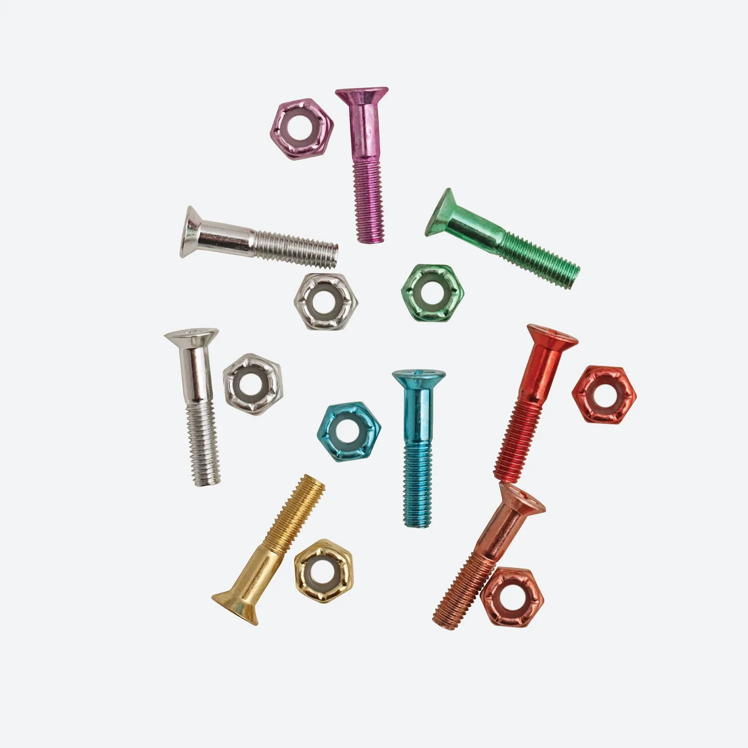 Spittaz 1" Colored Bolts (1 pack)