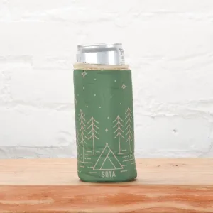 Starry Night Tall Puffy Can Cooler