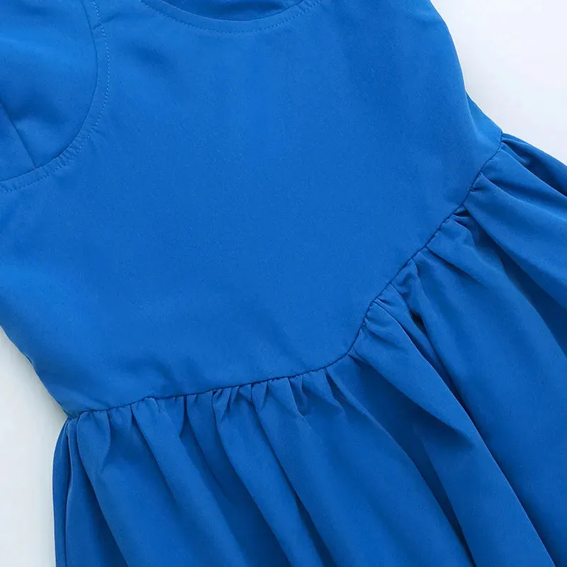 Strappy Bustier Stylish Flare Midi Dress