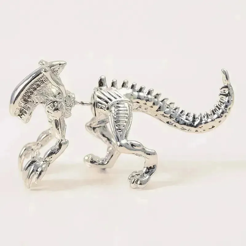 Stylish Alien Shaped Stud Earrings