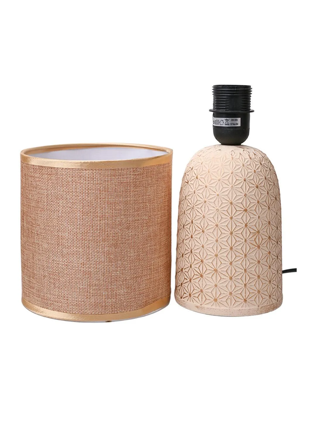 Stylish Brown Shade Table Lamp