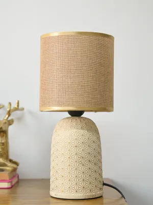 Stylish Brown Shade Table Lamp