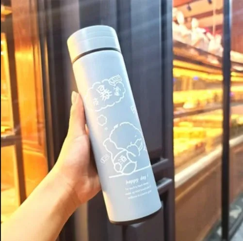 Stylish Bunny Print Temperature Bottle(500ml)