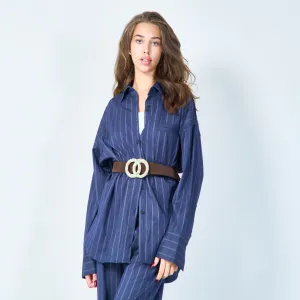 Stylish embellished buckle belt wholesale
