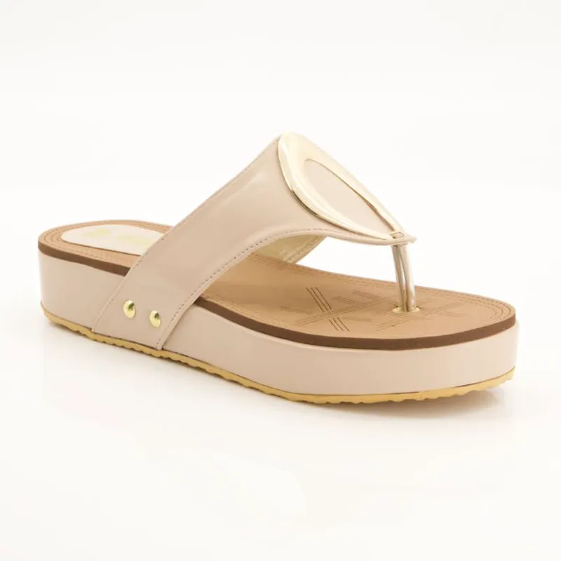 Stylish Fawn Women Slippers