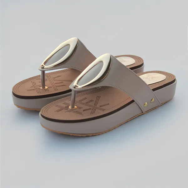 Stylish Fawn Women Slippers